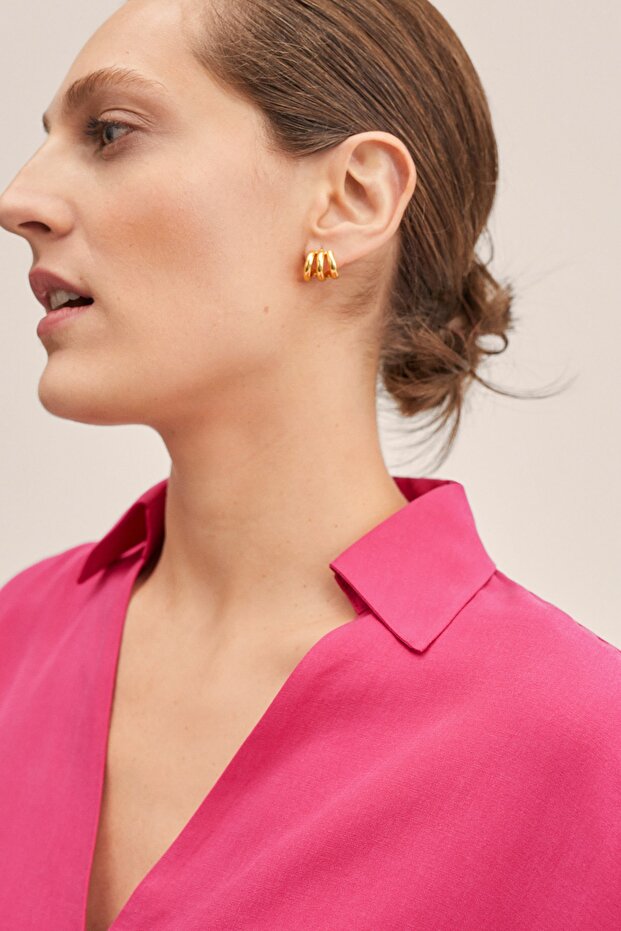 Fuşya Kadın Bluz 27095770 - 5