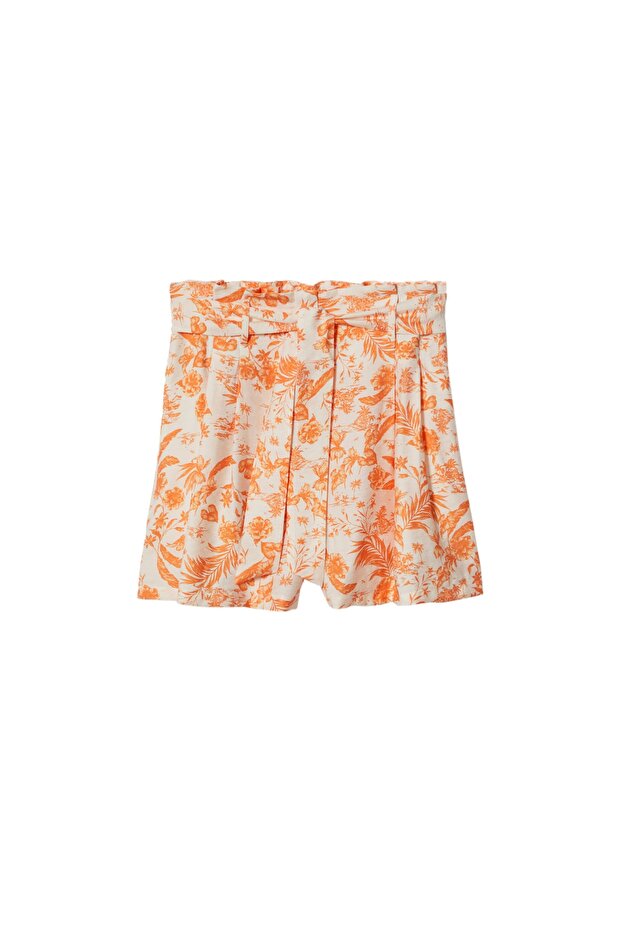 Turuncu Kadın Şort & Bermuda 27058637 - 4