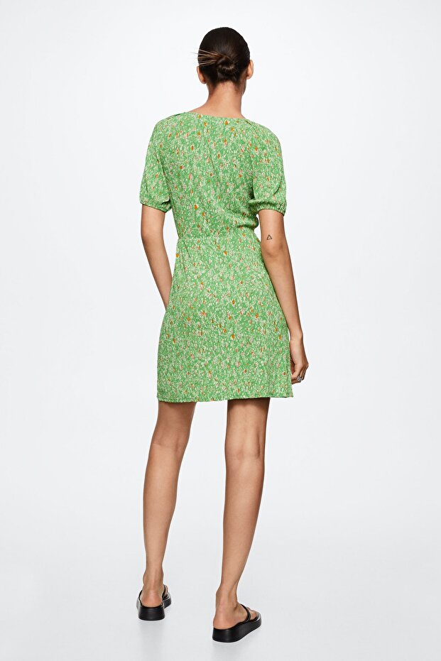 Yeşil Kadın Elbise 37040357 - 11