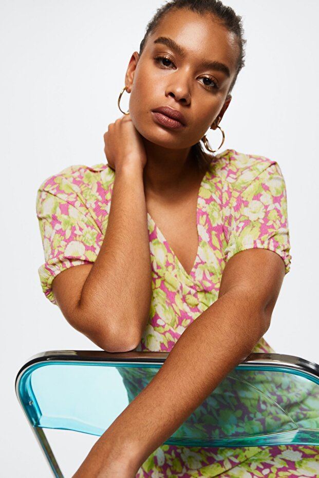 Fuşya Kadın Elbise 37040357 - 9