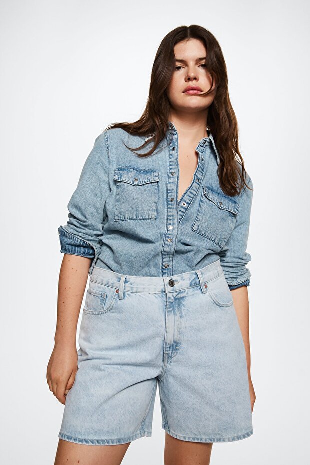 Mavi Kadın Şort & Bermuda 37000328 - 9