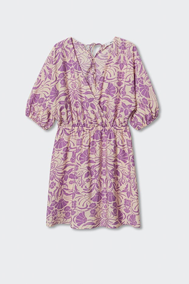 Mor Kadın Elbise 37072881 - 3