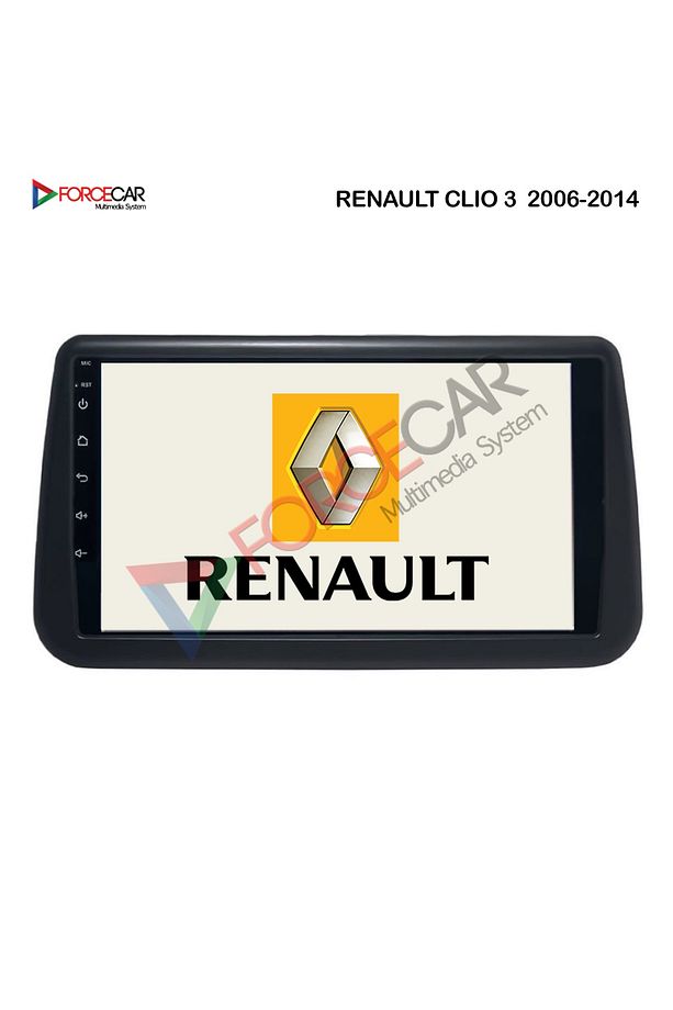 RENAULT CLİO3 2006-2014 Uyumlu  ANDROİD MULTİMEDYA 2.32 KABLOSUZ CARPLAY - 4