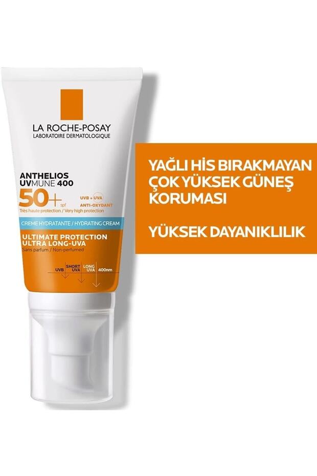 Anthelios UVMune SPF50+Kuru ve Hassas Ciltler İçin Güneş Kremi 50 ml - 5