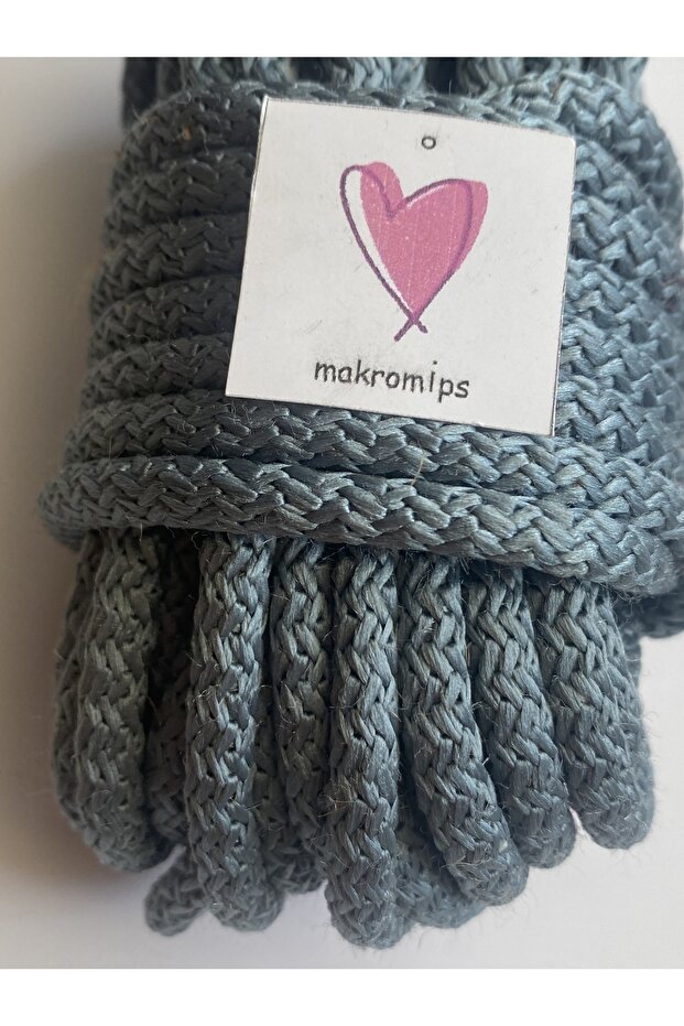 MAKROME İP (10 metre) POLYESTER POLİP EN UCUZ MAKROME DİKİLEBİLİR TRESS HOBİ İPİ - 2