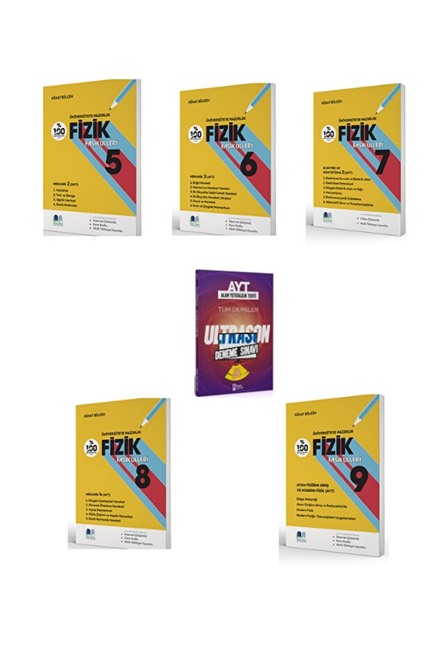 Nihat Bilgin Ayt 5,6,7,8,9. Fasikül Seti + Ayt Isem Deneme - 1