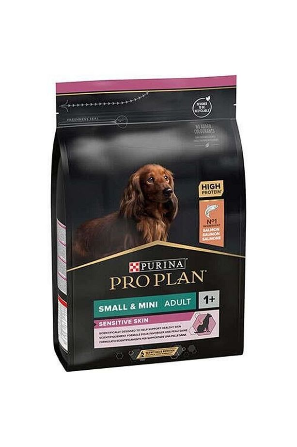 Adult Small Sensitive Somonlu Küçük Irk Yetişkin Köpek Maması 3Kg - 1