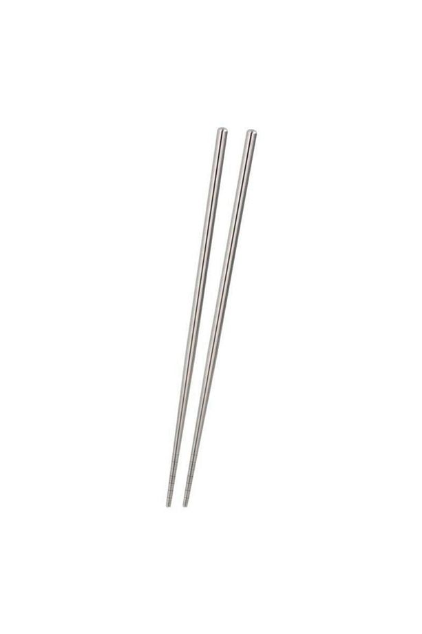 Paslanmaz Çelik Chopstick (3 ÇİFT) - 5
