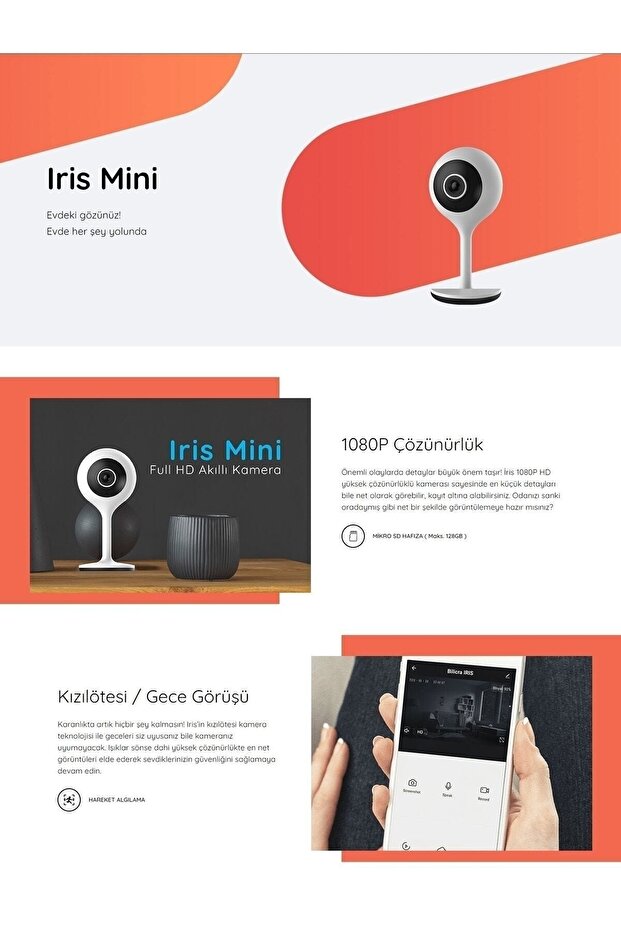 Iris Ev Içi Kamera - 4