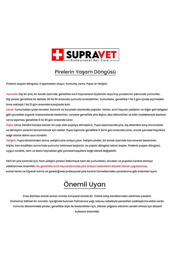 Kedi Deri Ve Tüy Bakım Yağı; Bit Pire Kene Dış Parazit Uzaklaştırıcı 1 ML - 3