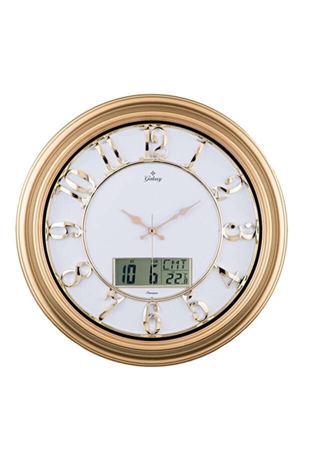 Duvar Saatı Dıgıtal Beyaz - 1