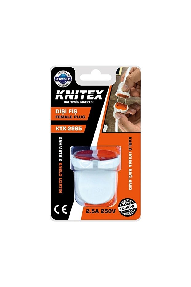 Knitex Ktx-2965 - قابس أنثى بدون تربة