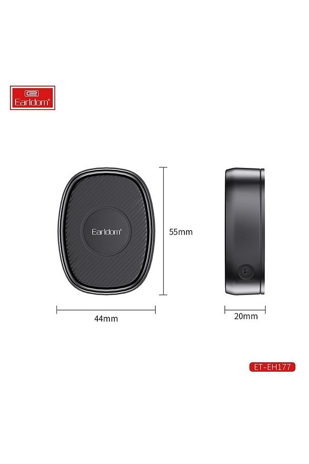 360 Oynar Başlıklı Yapışkanlı Torpido Üstü Uzunluk Ayarlı Manyetik Mıknatıslı Telefon Araç Tutucu - 7