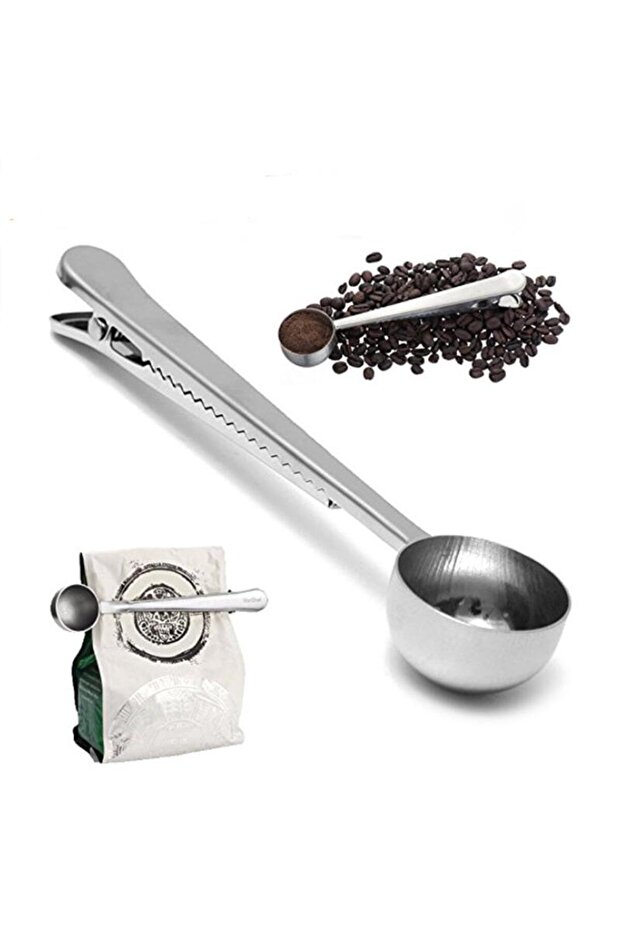 ملعقة قهوة بمشبك زنبركي - 1