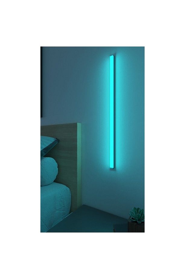 Mini Uzaktan Kumandalı 2'li Led Abajur Gece Lambası Rgb Yuksek Işık Sistemi - 5
