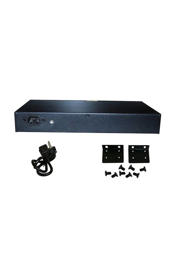 3d-psf16 18 Port Kamera Poe Switch 16xpoe 2xuplink 240w 250mt - 2