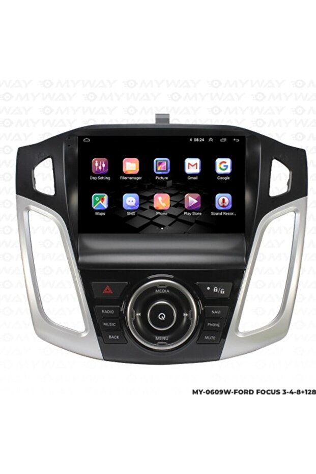 Myway Ford Focus 3-4 Android Multimedya Carplay Navigasyon Ekran - 8gb RAM+128 GB HDD - Myway - 4