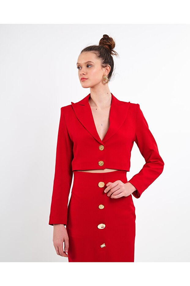 Short Blazer Jacket - 1