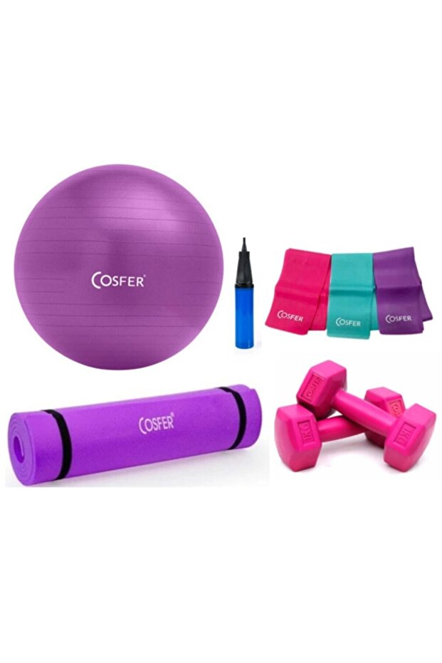 5 Li Pilates Seti - 1