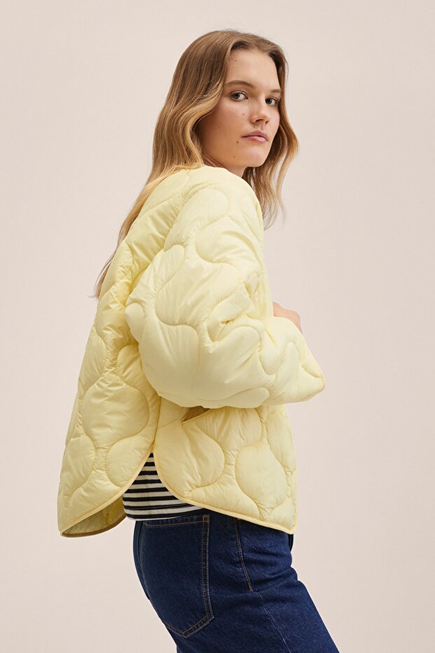 Gelber Damenmantel 27903263 - 6