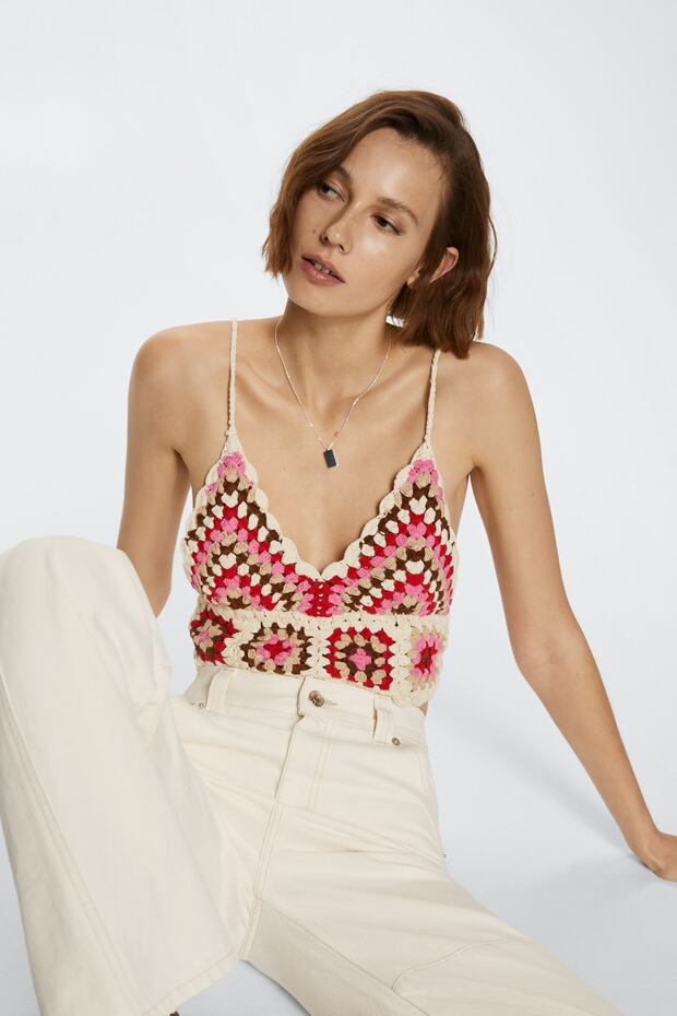 Rosa Damenbluse 37060026 - 6