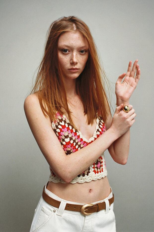 Rosa Damenbluse 37060026 - 8