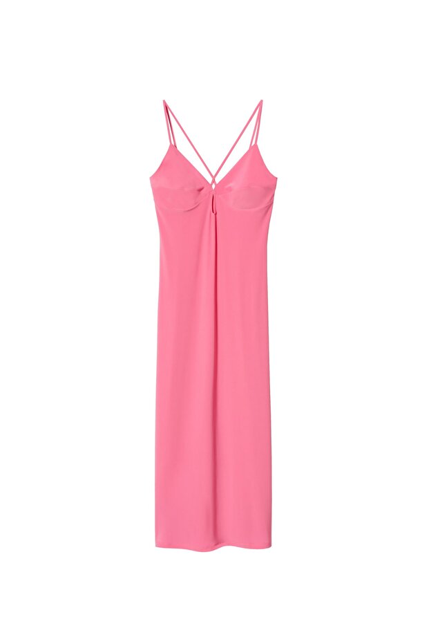 Pembe Kadın Elbise 37022005 - 4