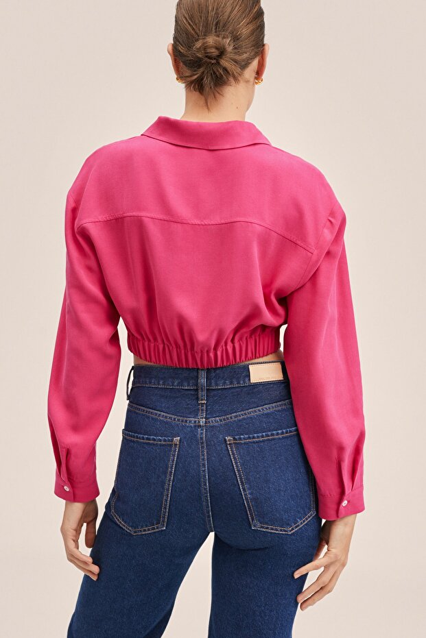 Fuşya Kadın Bluz 27095770 - 9