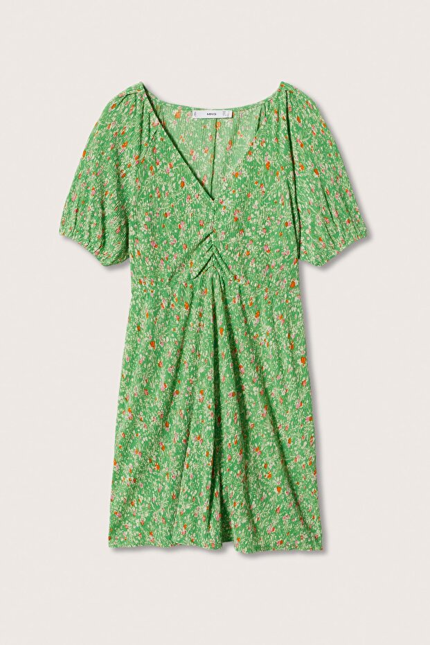 Yeşil Kadın Elbise 37040357 - 3