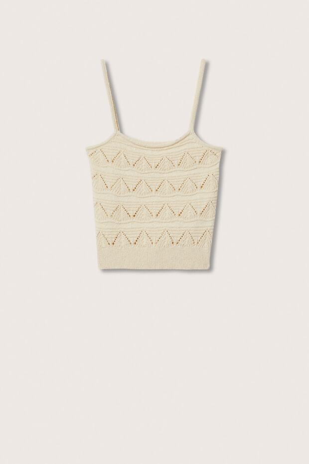 Ecru Damenbluse 37040350 - 3