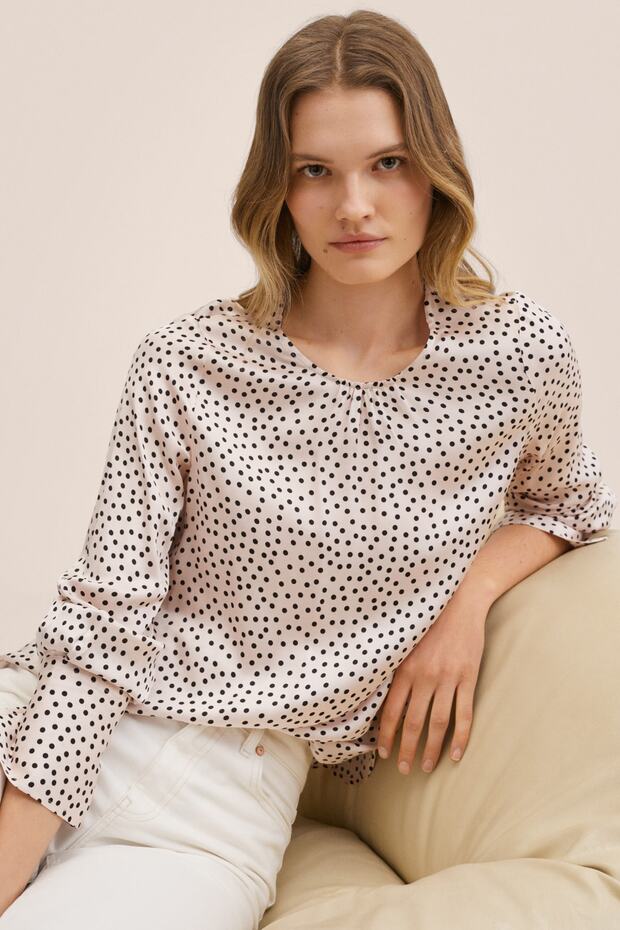 Pembe Kadın Bluz 27044016 - 6