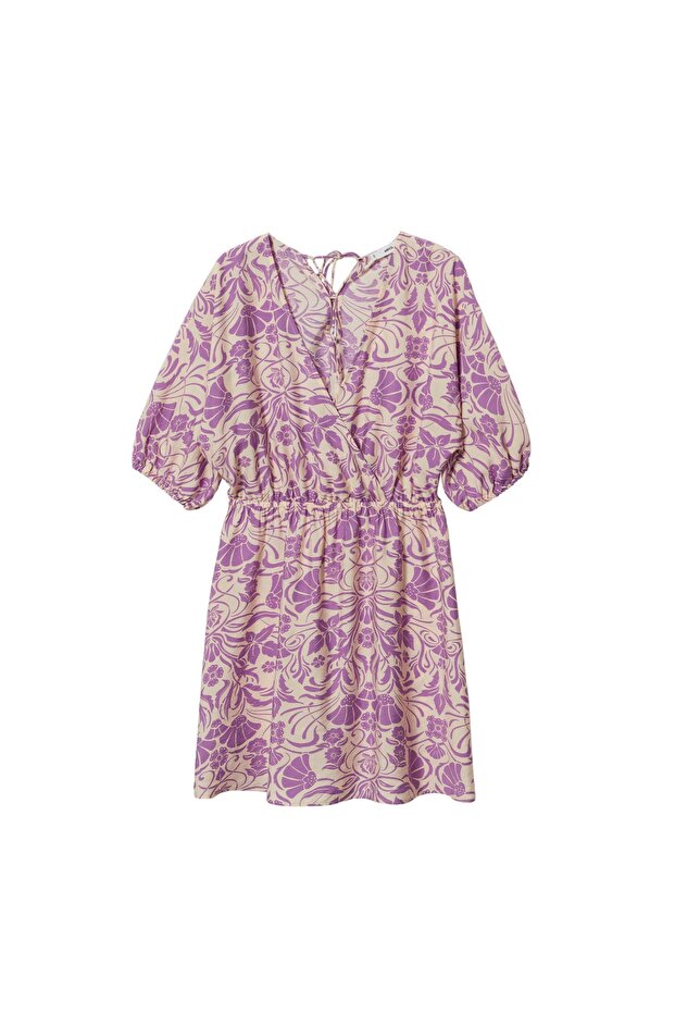 Mor Kadın Elbise 37072881 - 4