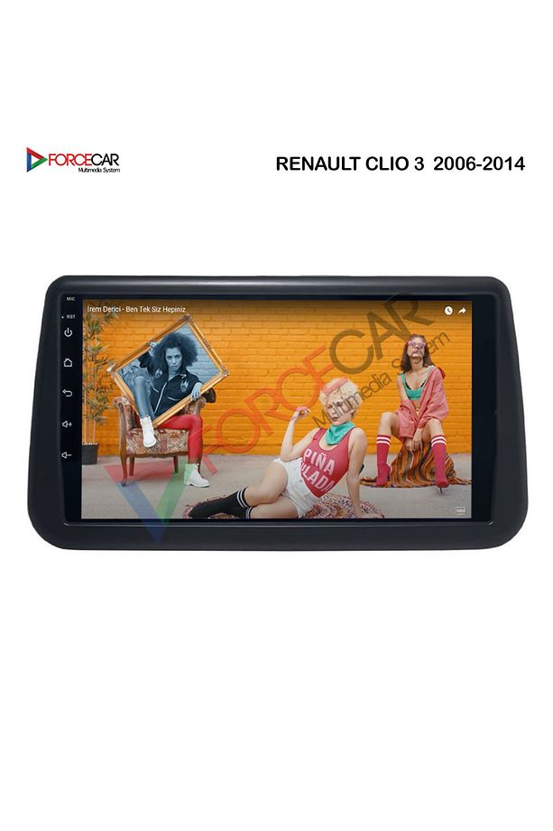 RENAULT CLİO3 2006-2014 Uyumlu  ANDROİD MULTİMEDYA 2.32 KABLOSUZ CARPLAY - 3