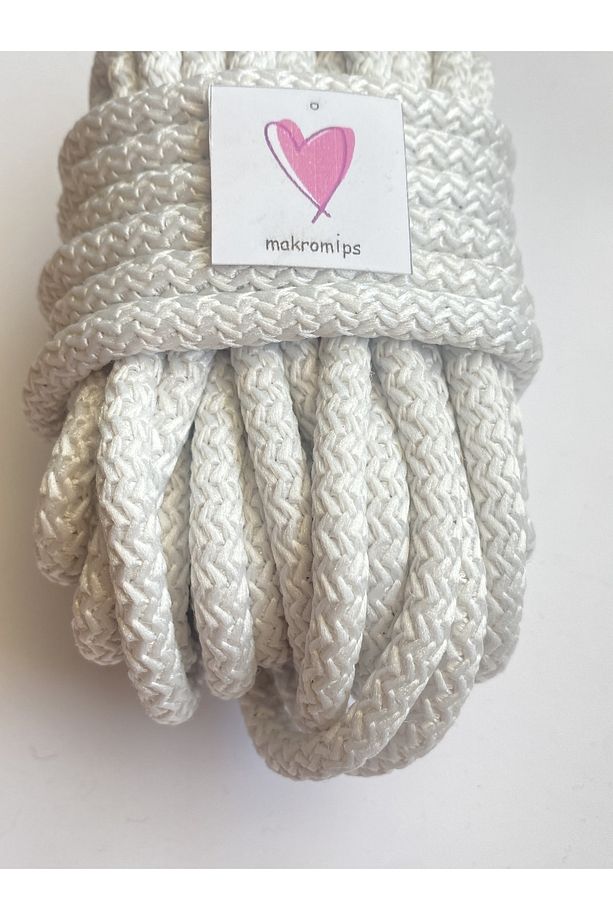 MAKROME İP (10 metre) POLYESTER POLİP EN UCUZ MAKROME DİKİLEBİLİR TRESS HOBİ İPİ - 2