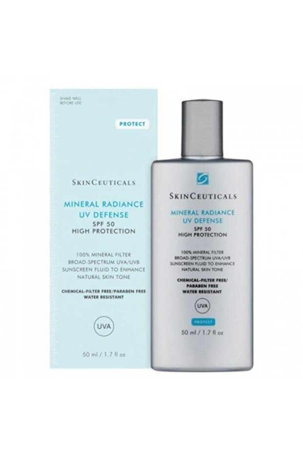 Renkli Güneş Kremi - Mineral Radiance Uv Defense Spf50 High Protection 50 ml 3606000497290 - 1