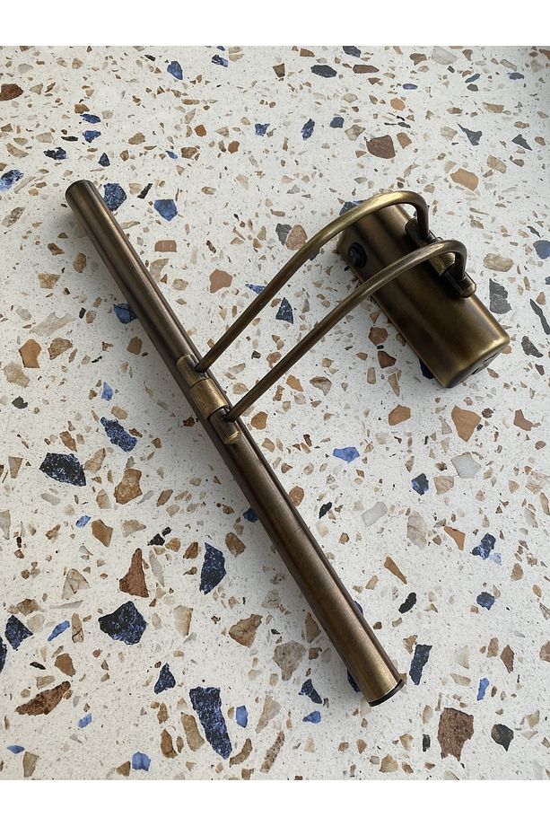 Şarjlı Flüt Aplik 35 Cm Eskitme Rengi - 1