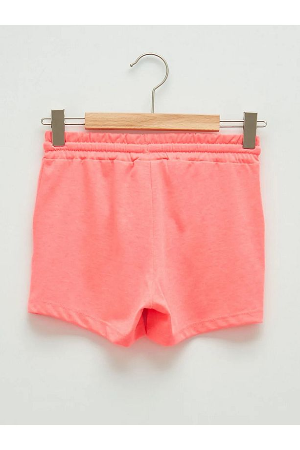 LCW Kids Beli Lastikli Basic Kız Çocuk Şort - 2