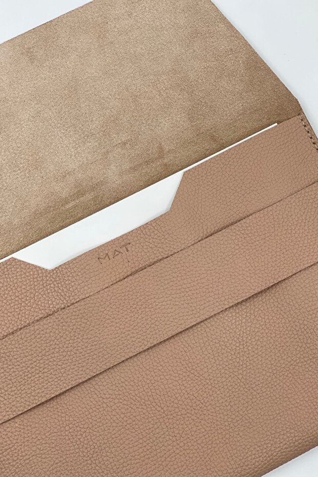 Macbook Air And Pro Case 13.3" / 13.6" Compatible Skin Color Slim Genuine Leather Notebook Bag