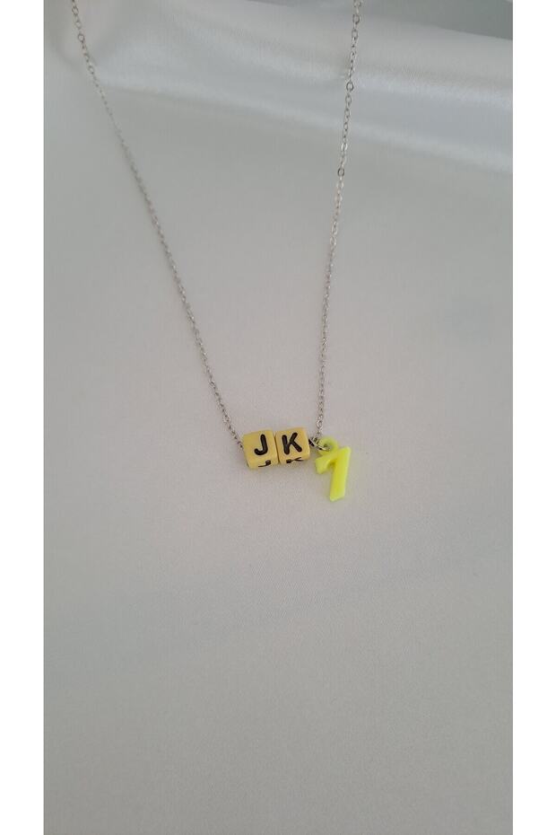 Bts Jungkook Jk 7 Kolye - 2