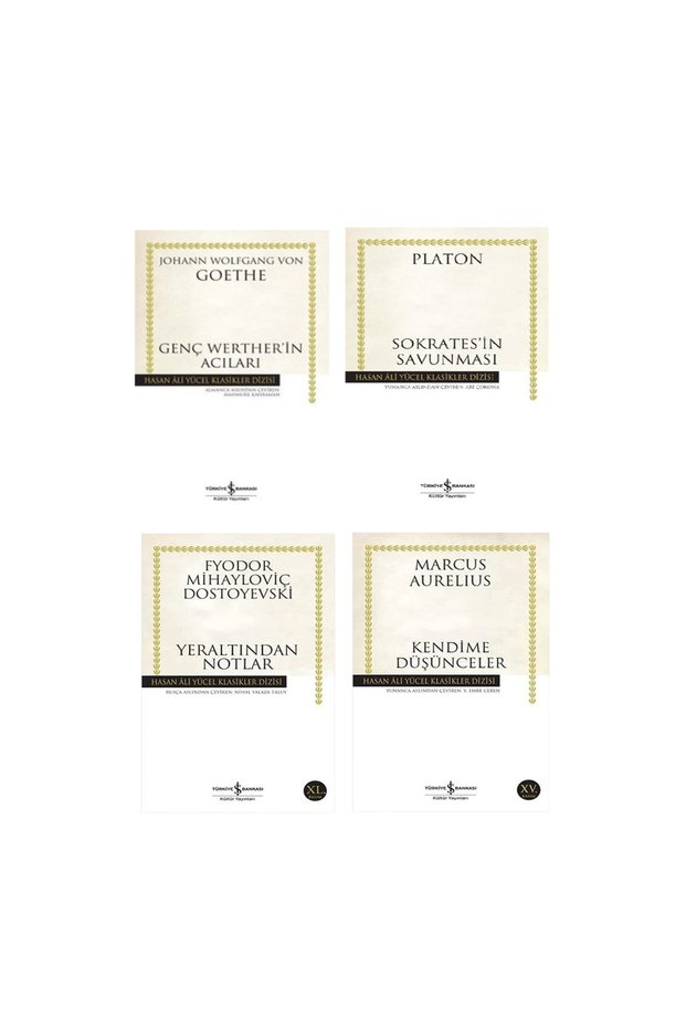 Genç Werther'in Acıları & Sokrates'in Savunması & Yeraltından Notlar & Kendime Düşünceler