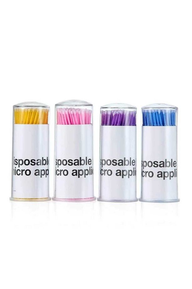 MİCROBRUSH PEMBE KUTU 100 LÜ APLİKATÖR - 1