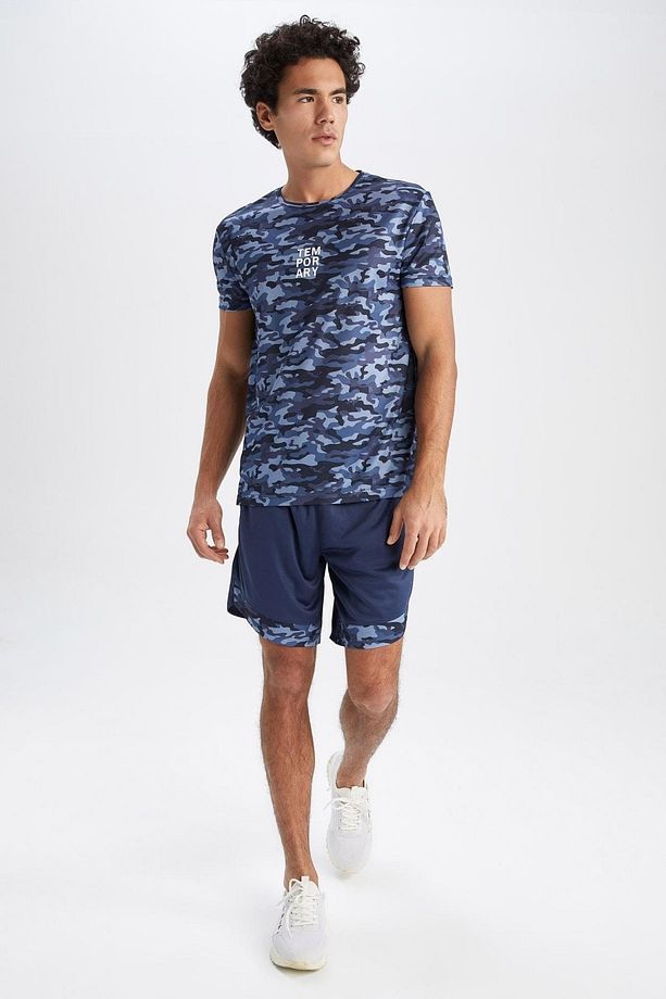 DeFactoFit Slim Fit Sporcu Şort - 3