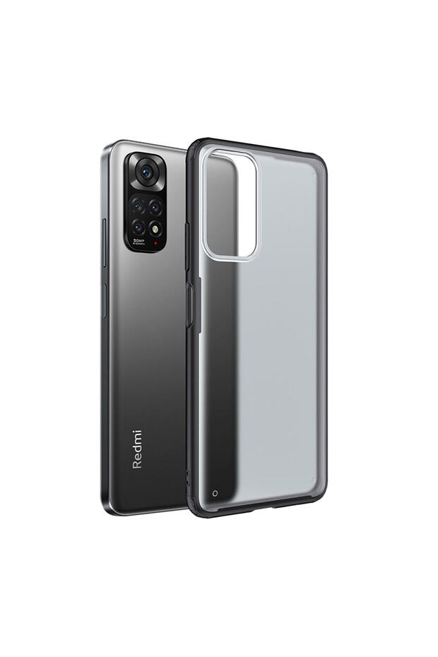 Xiaomi Redmi Note 11 Global Case with Corner Protection Matte and Frosted Hard Volks Cover on the Back