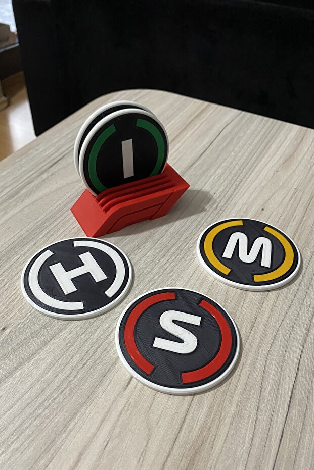 مجموعة قواعد الأكواب من النوع المطاطي F1 - 2