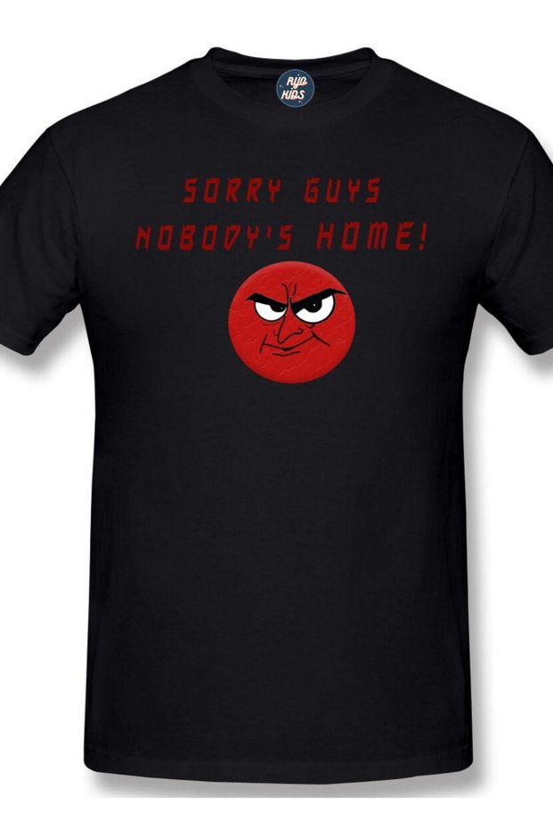 REDBALL Printed Unisex Black Short Sleeve Children's T-Shirt