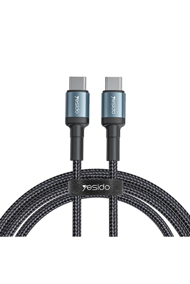 Yesido CA79 2M 66W Hasırlı Type-C to Type-C PD Hızlı Şarj Kablosu - 1