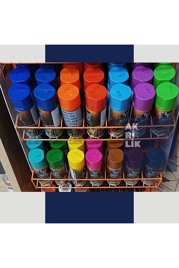 AKRİLİK SPREY BOYA 400 ML FUŞYA - 6