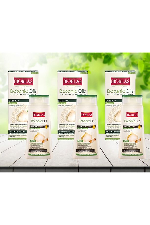 Sarımsaklı Şampuan 360 Ml * 3 Adet - 1