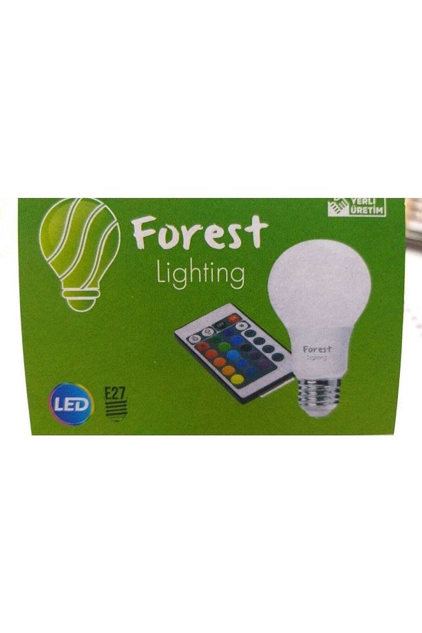 Forest Lighting Kumandalı Rgb Led Ampul - 2