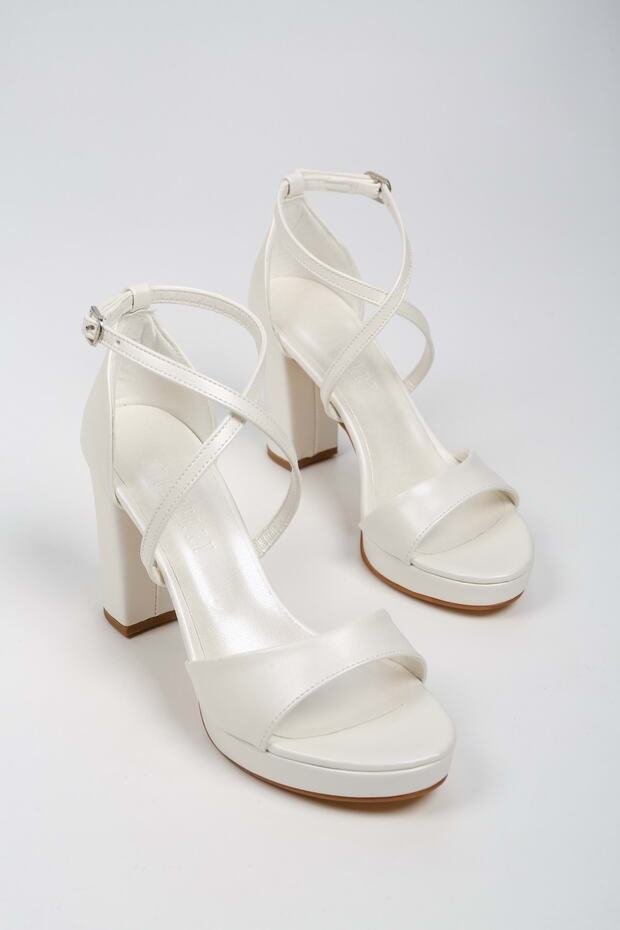 Női Dia Sedef Skin Platform sarkú cipő - 4